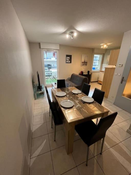 Charmant T2 + Parking Et Balcon Apartman Strasbourg Kültér fotó